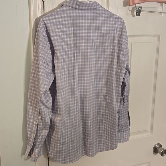 Mens long sleeve fish hippie button down shirt size medium - Picture 7 of 7